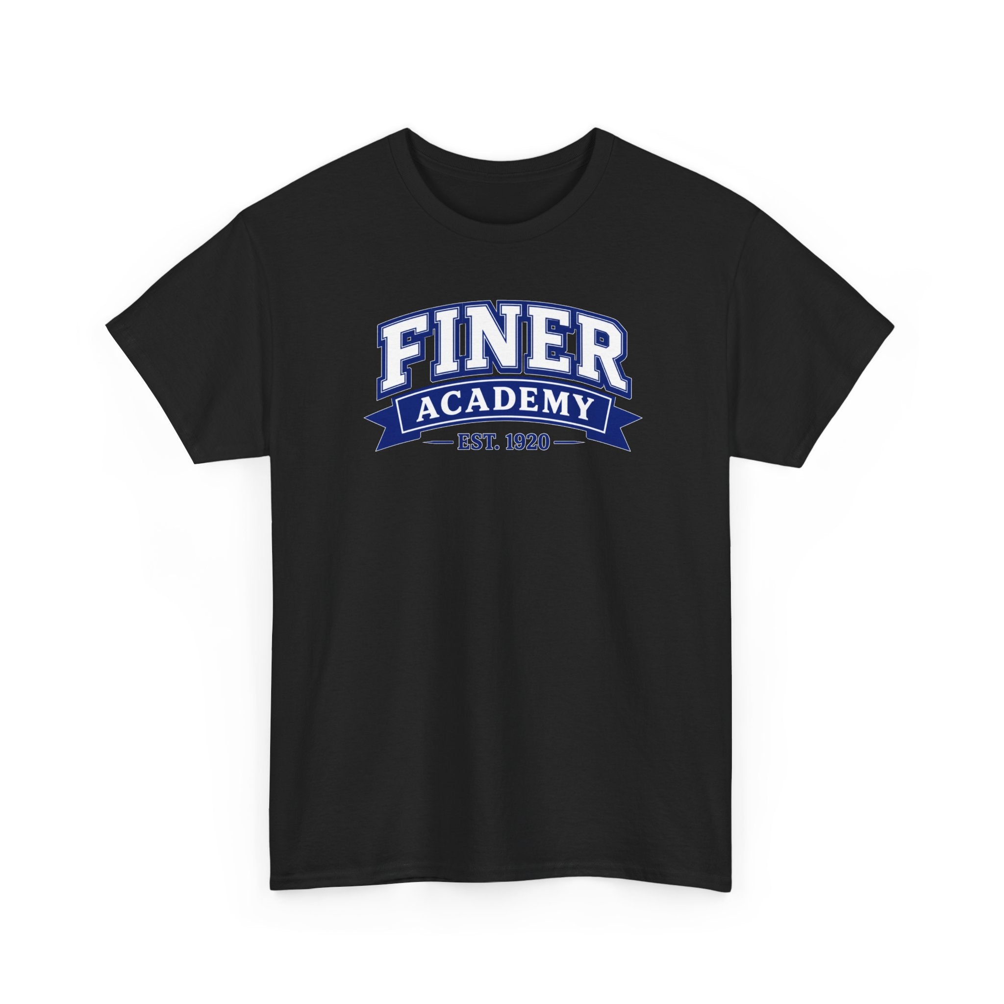Zeta Finer Academy Blue and White Shirt