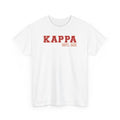 Kappa Pretty Boyz Tee HBCU Fraternity Crimson and Cream Inspired Kappas