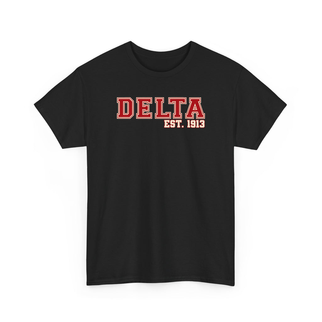 Delta Graphic Tee | Sisterhood Inspired Shirt for probate and crossing gift for sister
