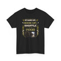 Stand Up Hook Up | Patriotic Motivational T-Shirt | Grit Resilience Apparel | Veteran Appreciation