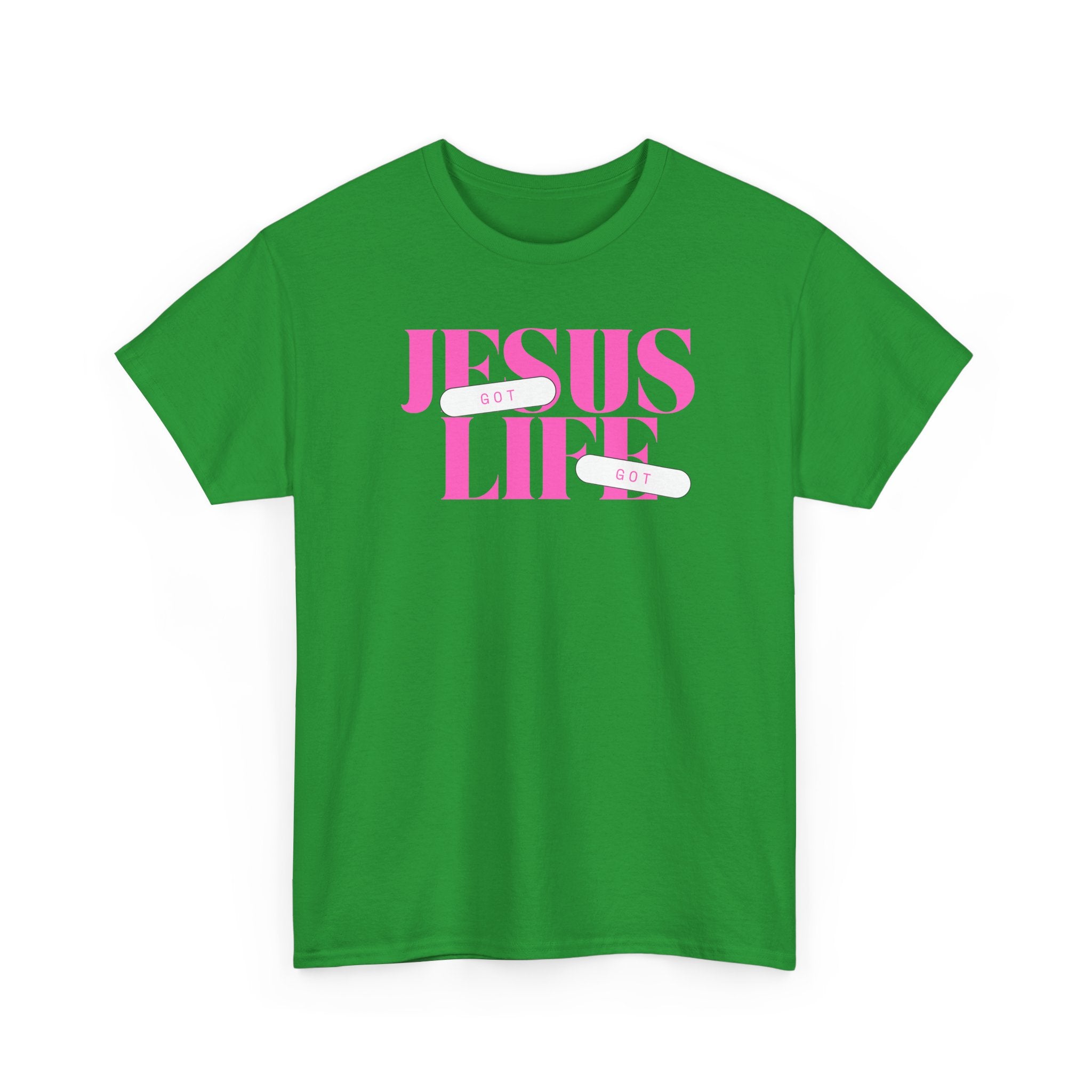 Jesus Is Life Tee | Christian Faith Shirt | DI ScriptGear