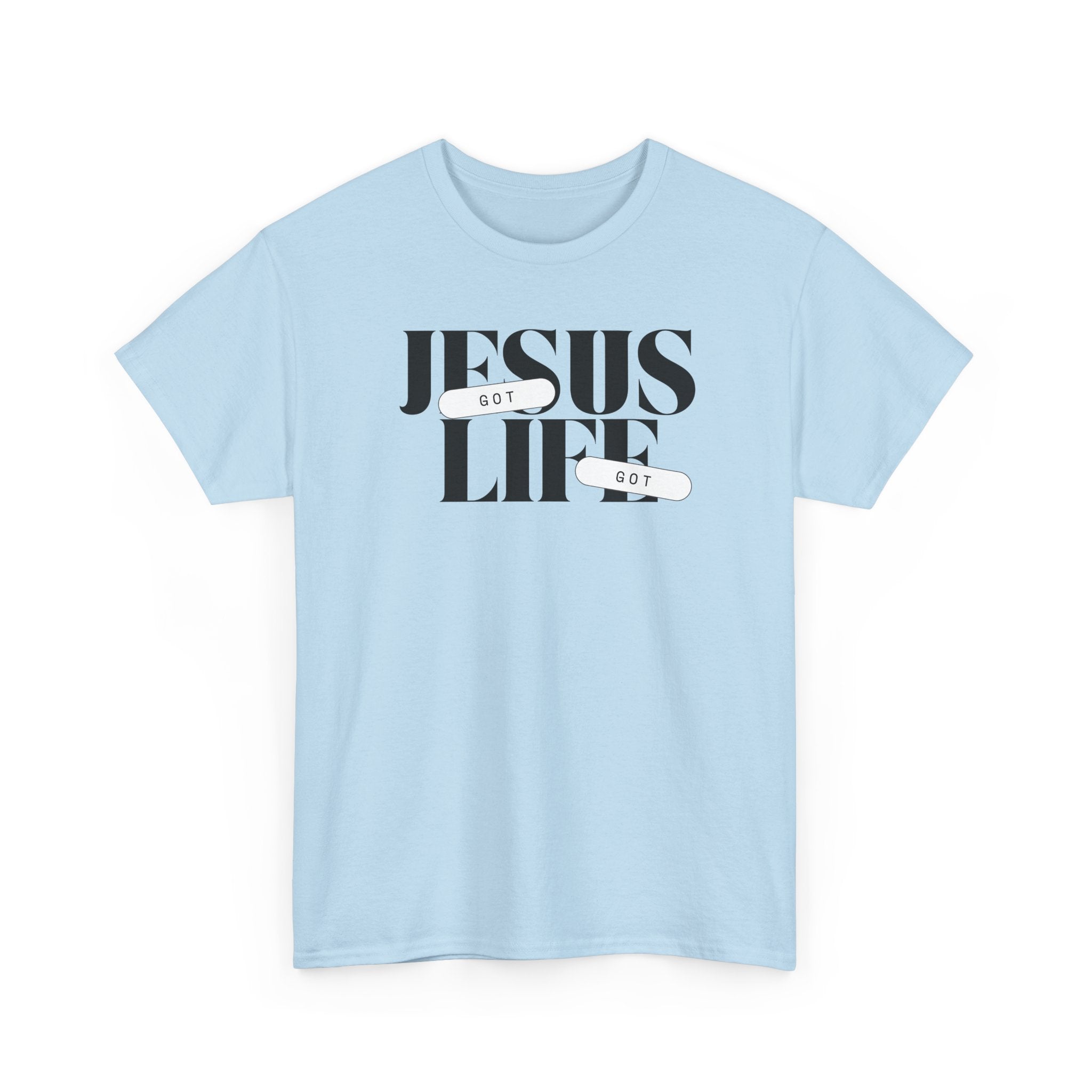 Jesus Is Life Tee | Christian Faith Shirt | DI ScriptGear