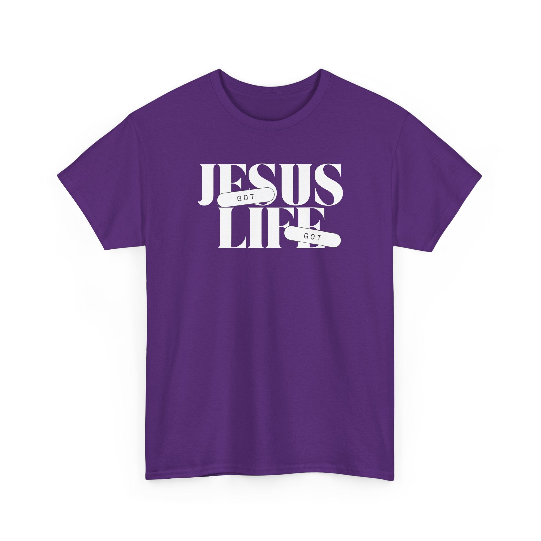 Jesus Is Life Tee | Christian Faith Shirt | DI ScriptGear