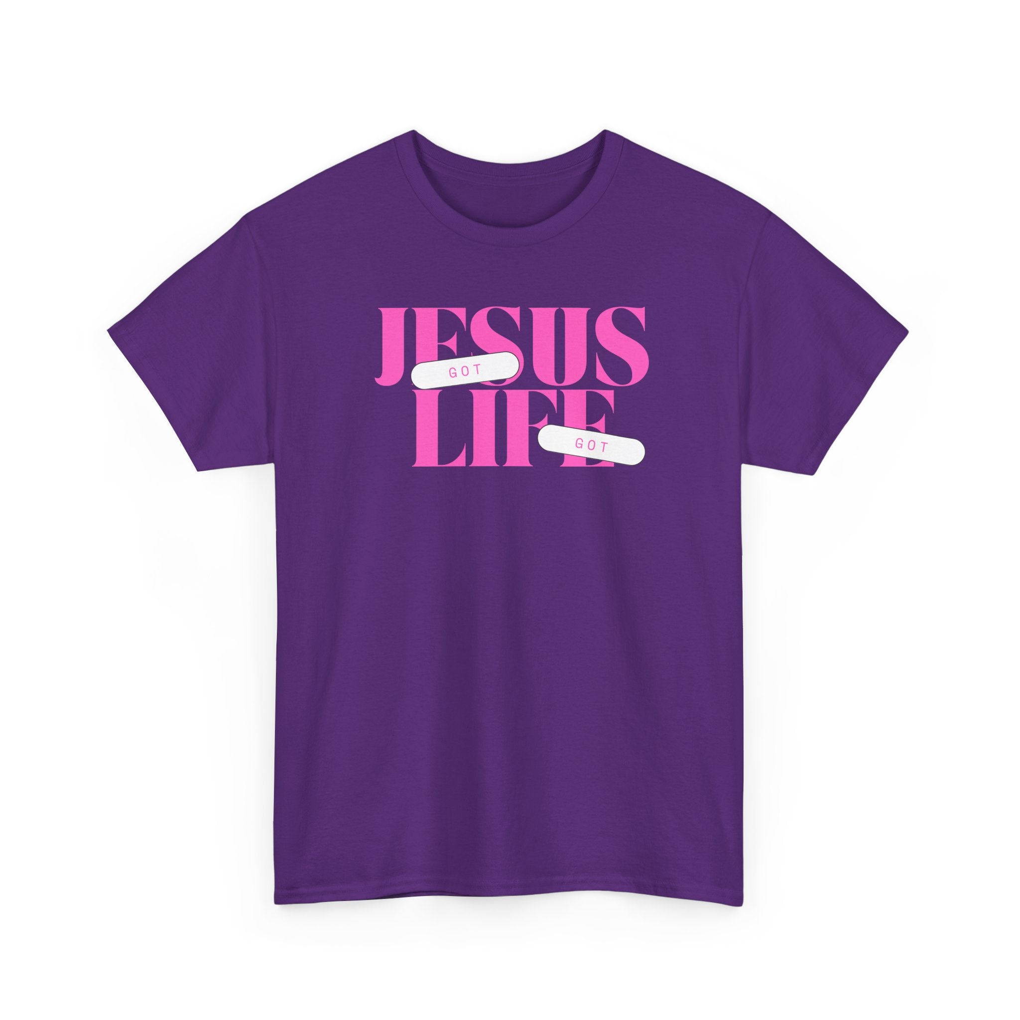 Jesus Is Life Tee | Christian Faith Shirt | DI ScriptGear