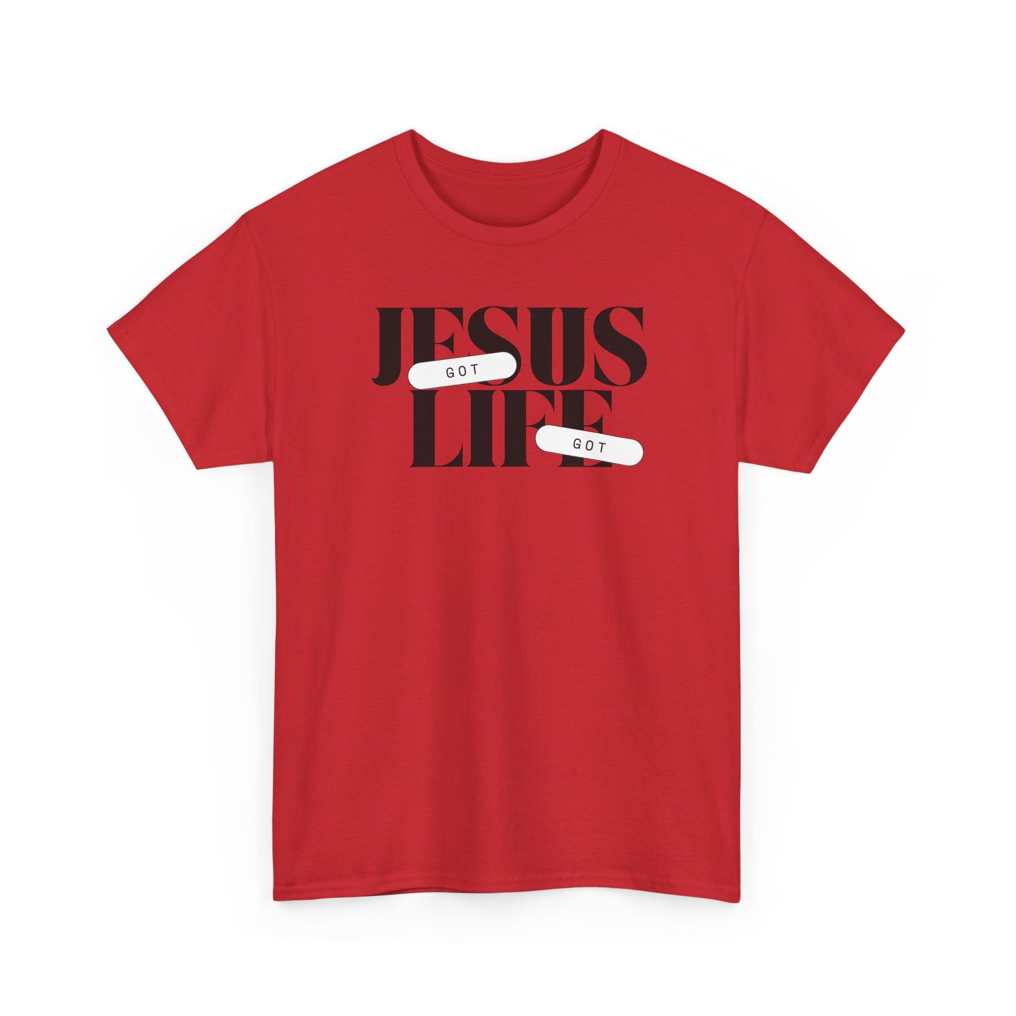 Jesus Is Life Tee | Christian Faith Shirt | DI ScriptGear