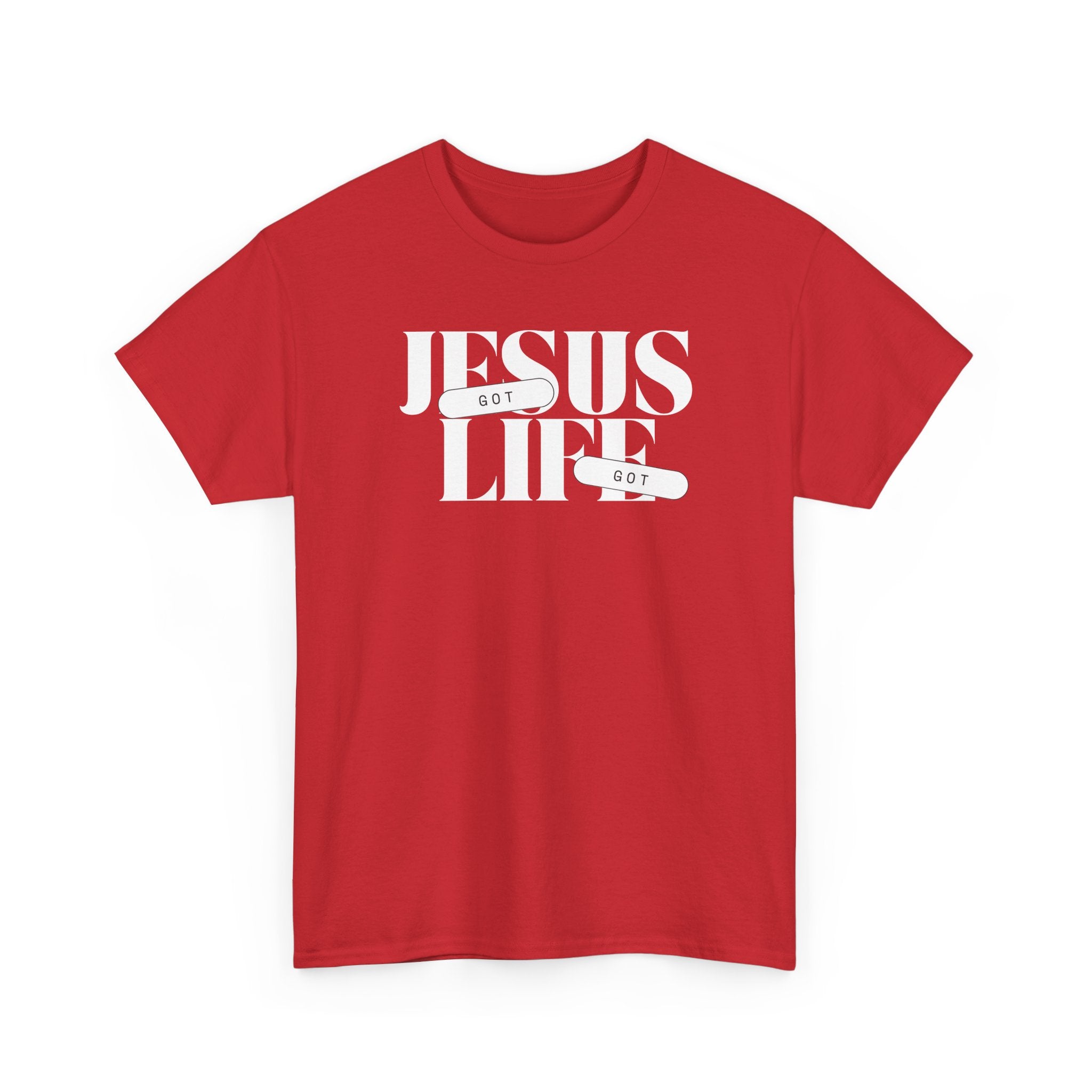 Jesus Is Life Tee | Christian Faith Shirt | DI ScriptGear