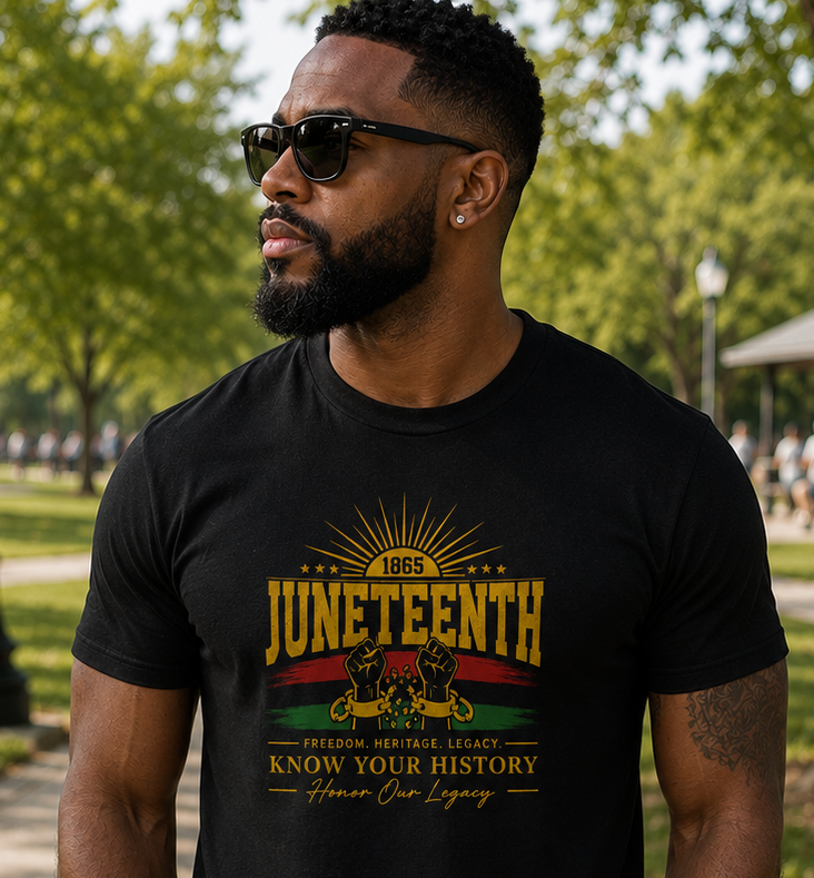 Juneteenth Black History Shirt | Freedom Heritage Excellence Tee