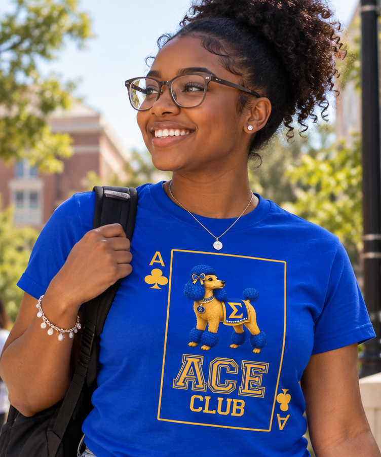Sigma Gamma Rh_ Line Number Club Card | Divine Nine Greek Paraphernalia