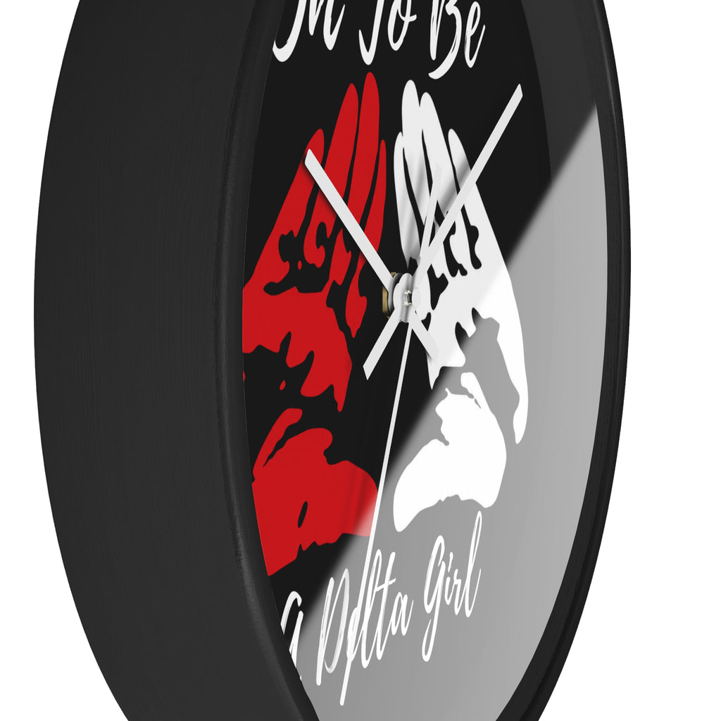 Delta Wall Clock — Divine Nine All Decor