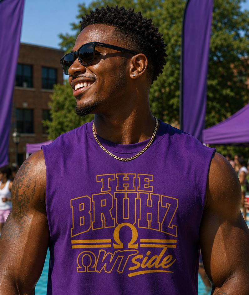 Omega The Bruhz ΩWTside Q Dog shirt