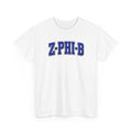 Z-Phi-B Inspired Shirt | Blue and White Varsity Sisterhood Tee | Collegiate Pride T-Shirt | Alumni Reunion Shirt | Unisex Graphic Tee