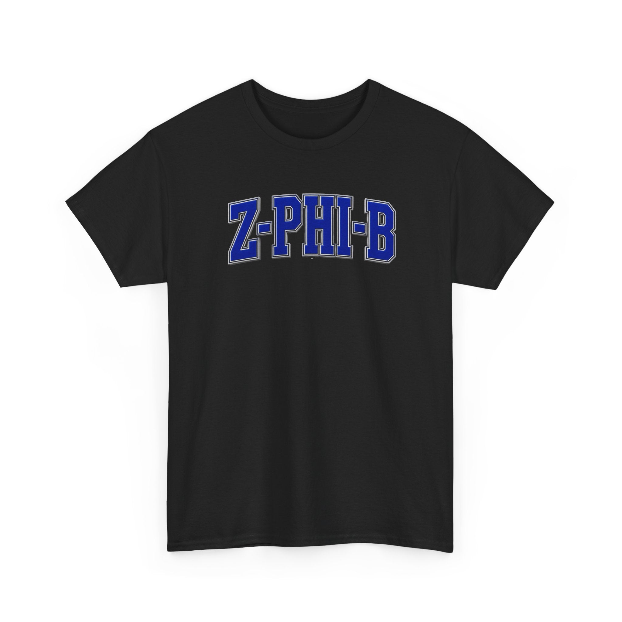 Zeta Blue and White Sorority Tee