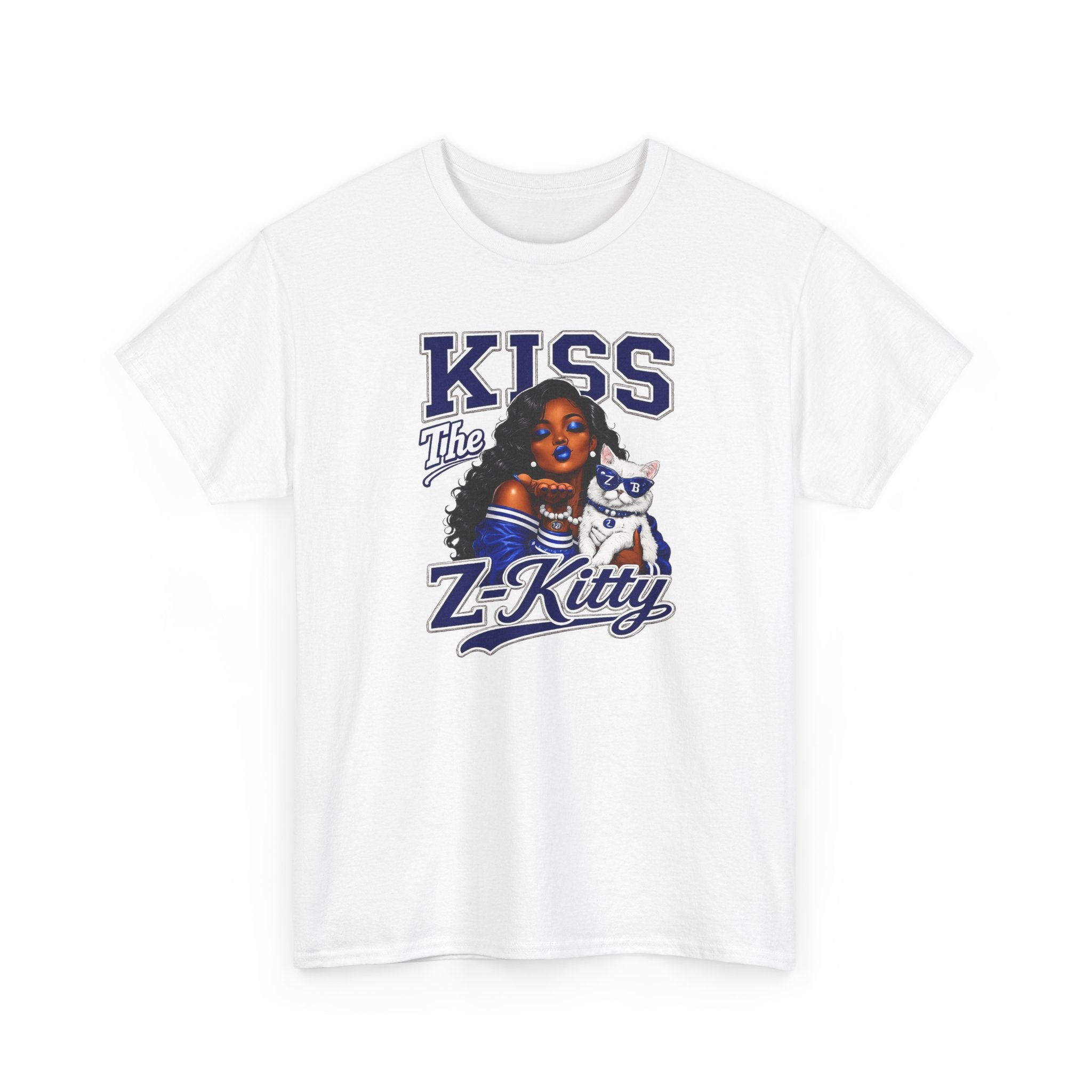 Zeta “Kiss The Z-Kitty” Graphic T-Shirt