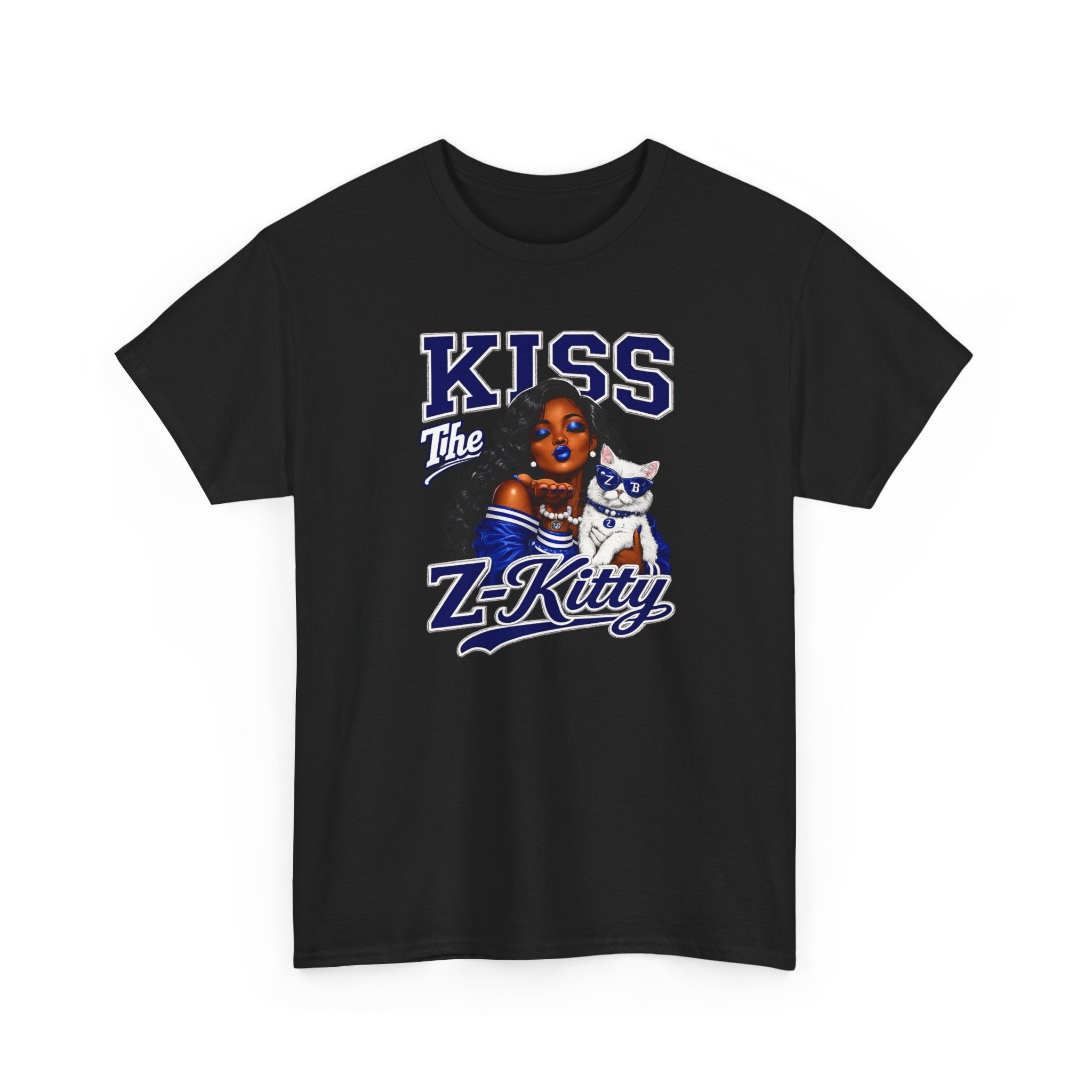 Zeta “Kiss The Z-Kitty” Graphic T-Shirt