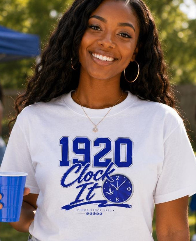 Z Phi B '20 Clock It Shirt