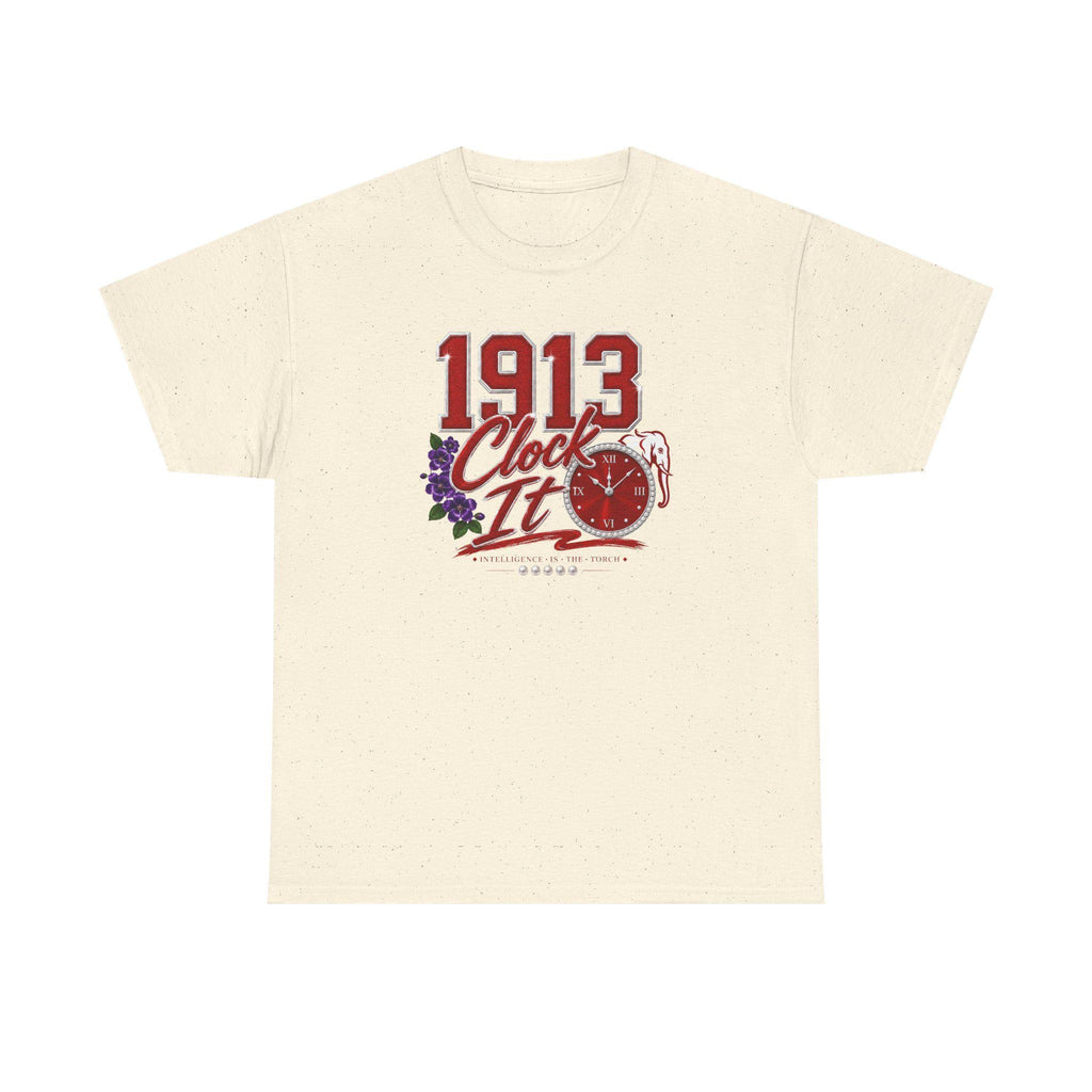 DST HBCU D9 Sorority '13 Clock It Tee Paraphernalia Crossing or Prophyte Gift