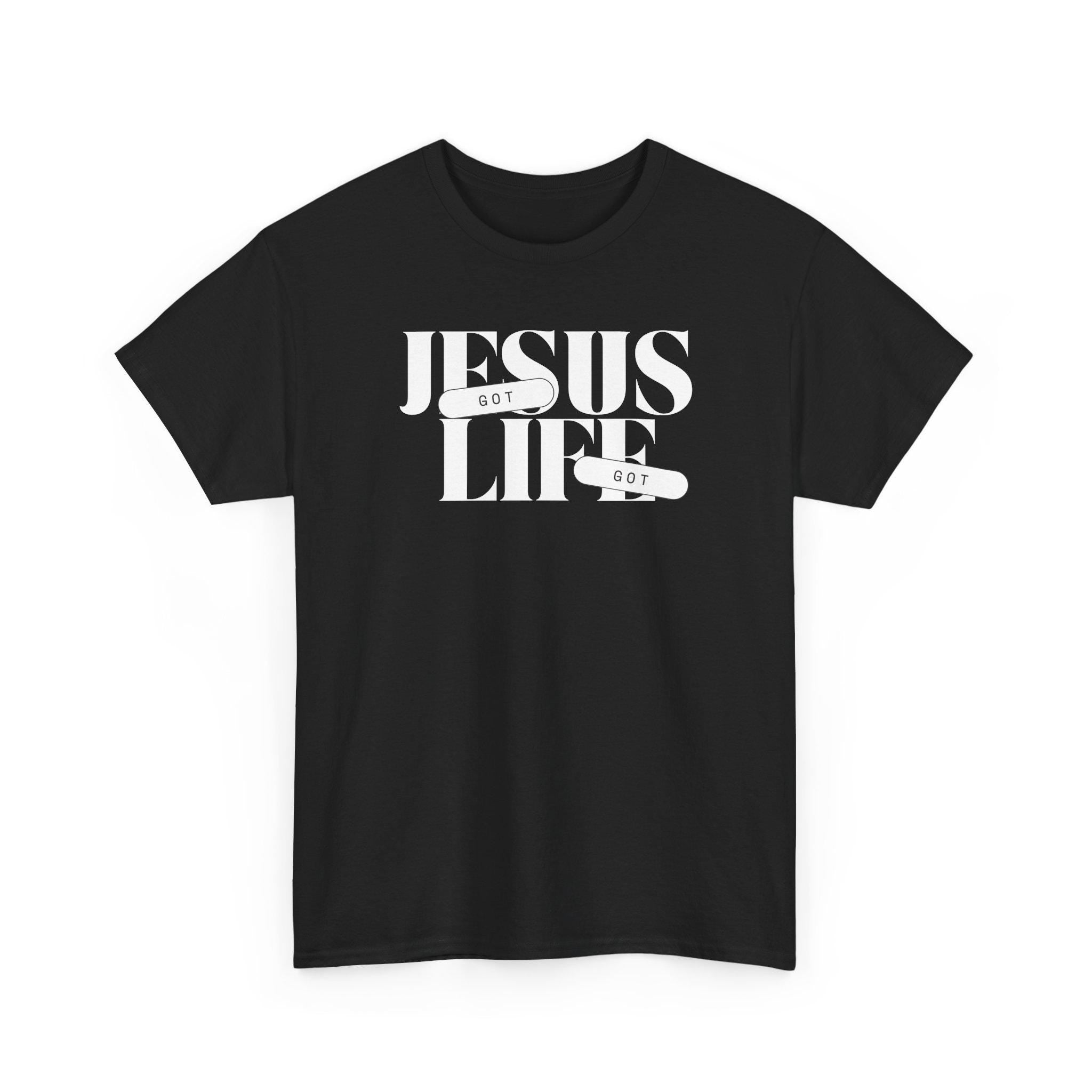 Jesus Is Life Tee | Christian Faith Shirt | DI ScriptGear