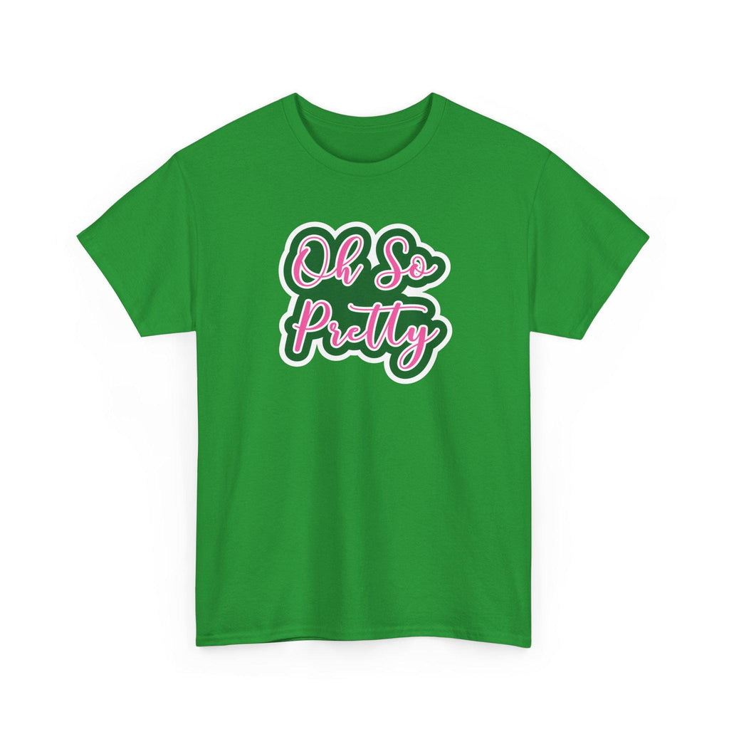 Alpha. Oh So Pretty Pink and Green tee | Inspired by the Pink and Green Sorority