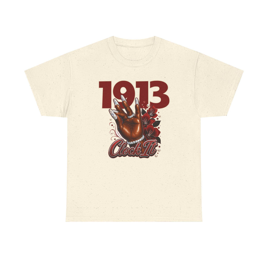 DST HBCU D9 Sorority '13 Clock It Tee Paraphernalia Crossing or Prophyte Gift