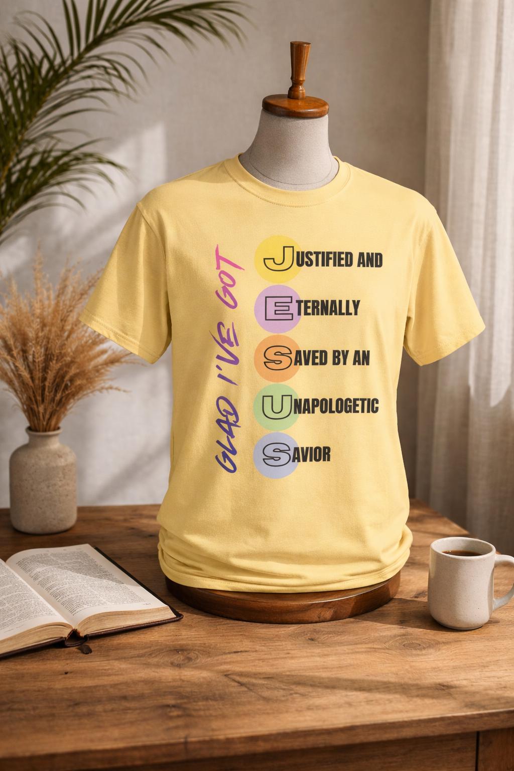 Glad Ive Got Jesus T-Shirt (Whole Sale)