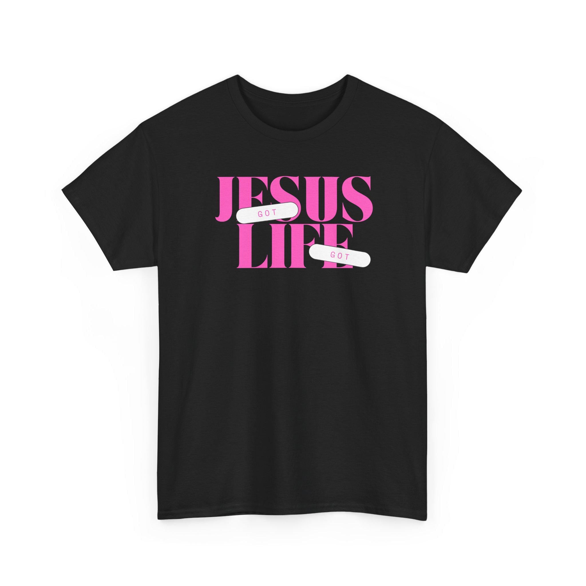 Jesus Is Life Tee | Christian Faith Shirt | DI ScriptGear