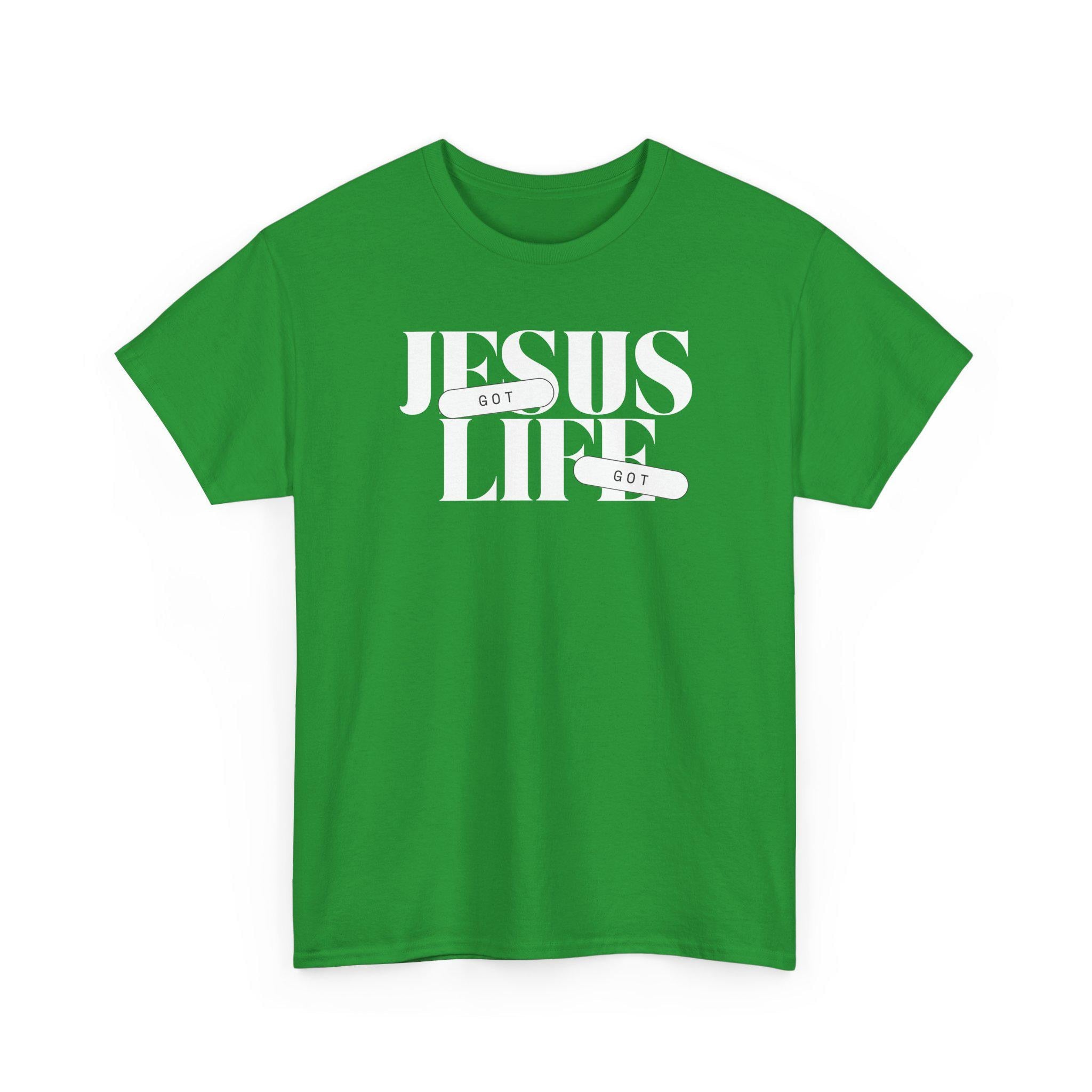 Jesus Is Life Tee | Christian Faith Shirt | DI ScriptGear