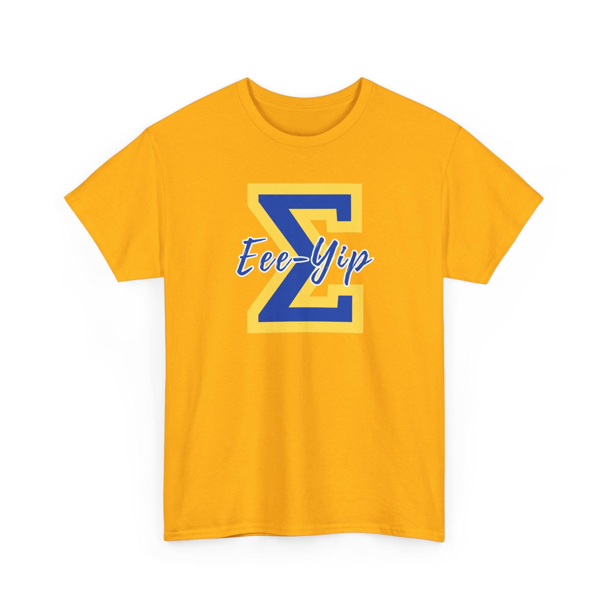 Sigma Letter Script Tee | Greek Sorority Fraternity Shirt