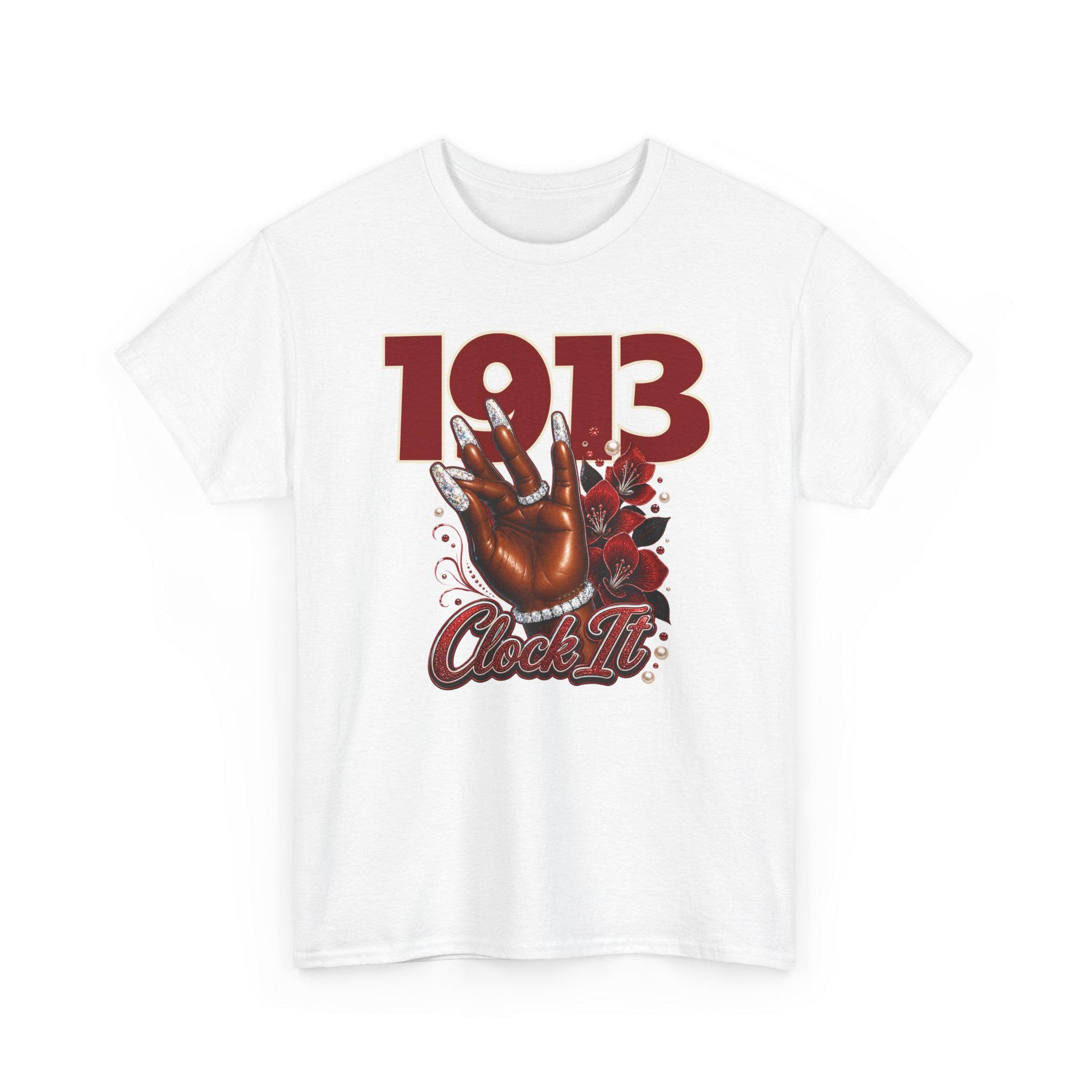 DST HBCU D9 Sorority '13 Clock It Tee Paraphernalia Crossing or Prophyte Gift