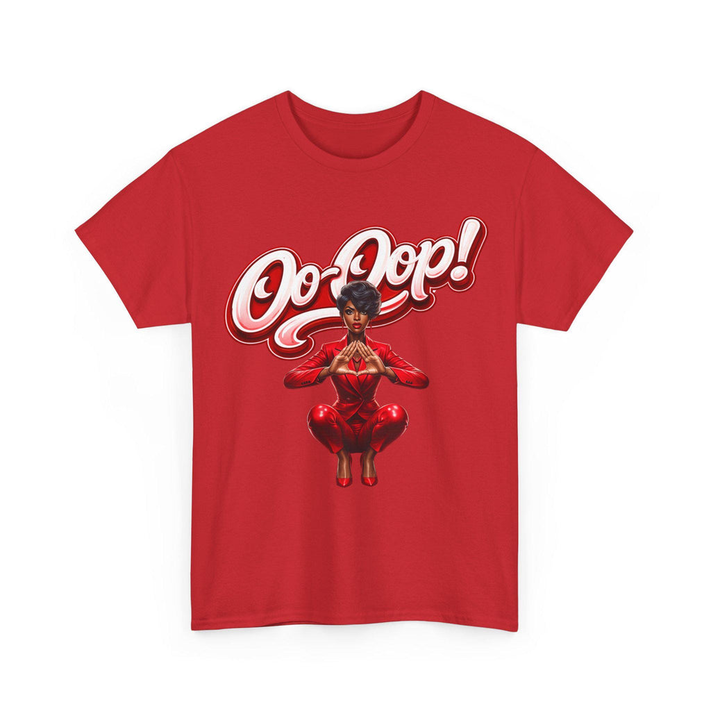 Delta shirt red DST sorority crossing gift black greek letter apparel Delta Greek Life apparel HBCU Sorority gift