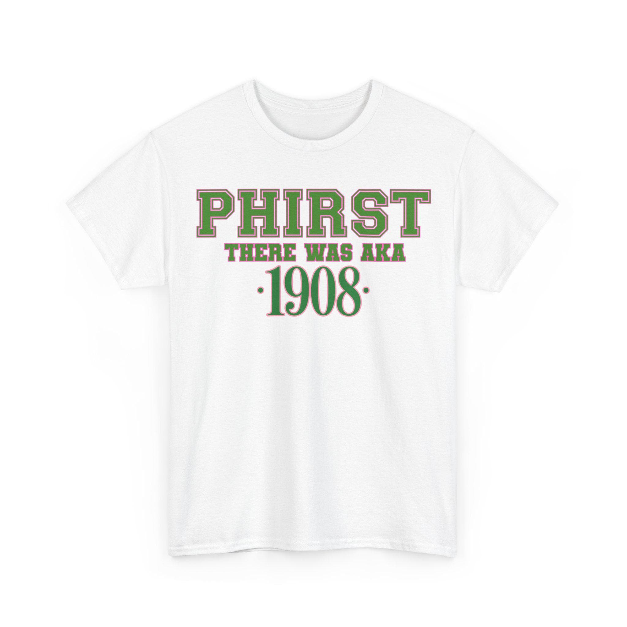 Alpha Paraphernalia Phirst Family Alpha Shirt Pink and Green Sorority Shirt HBCU College Outfit Women, Alpha Shirt Gift