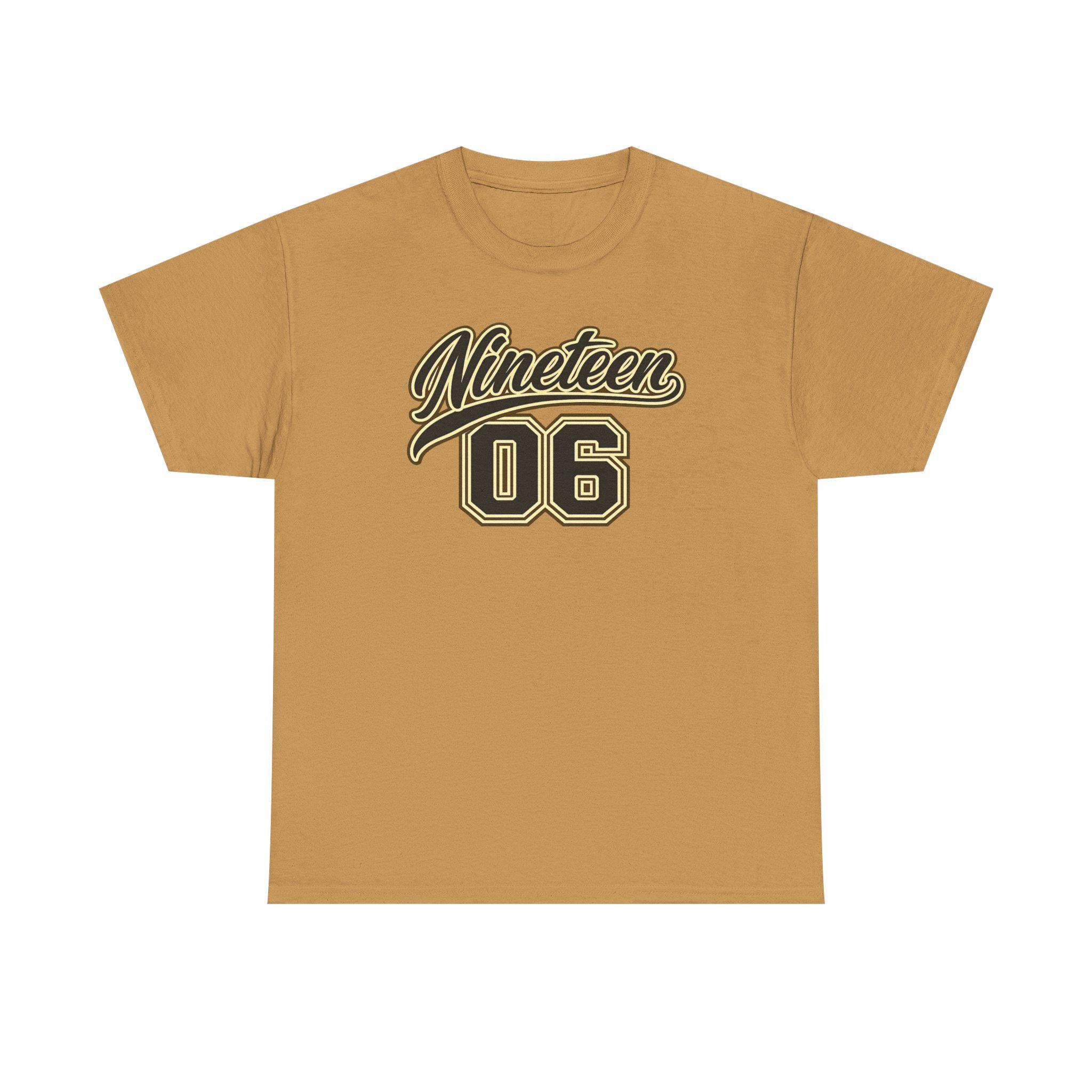 Nineteen 06 Alpha Tee | ICE Cold Brothers | Black and Gold Fraternity