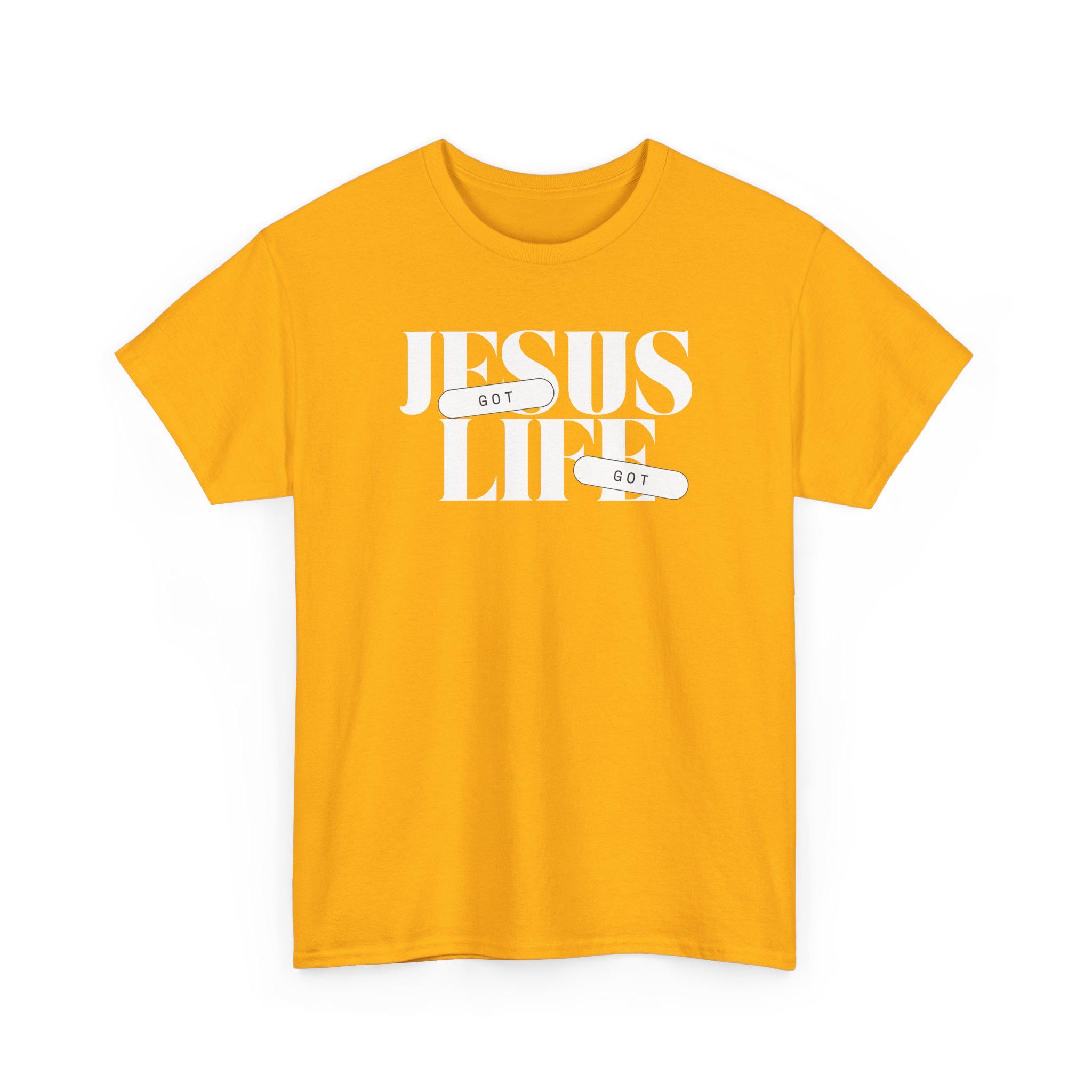 Jesus Is Life Tee | Christian Faith Shirt | DI ScriptGear
