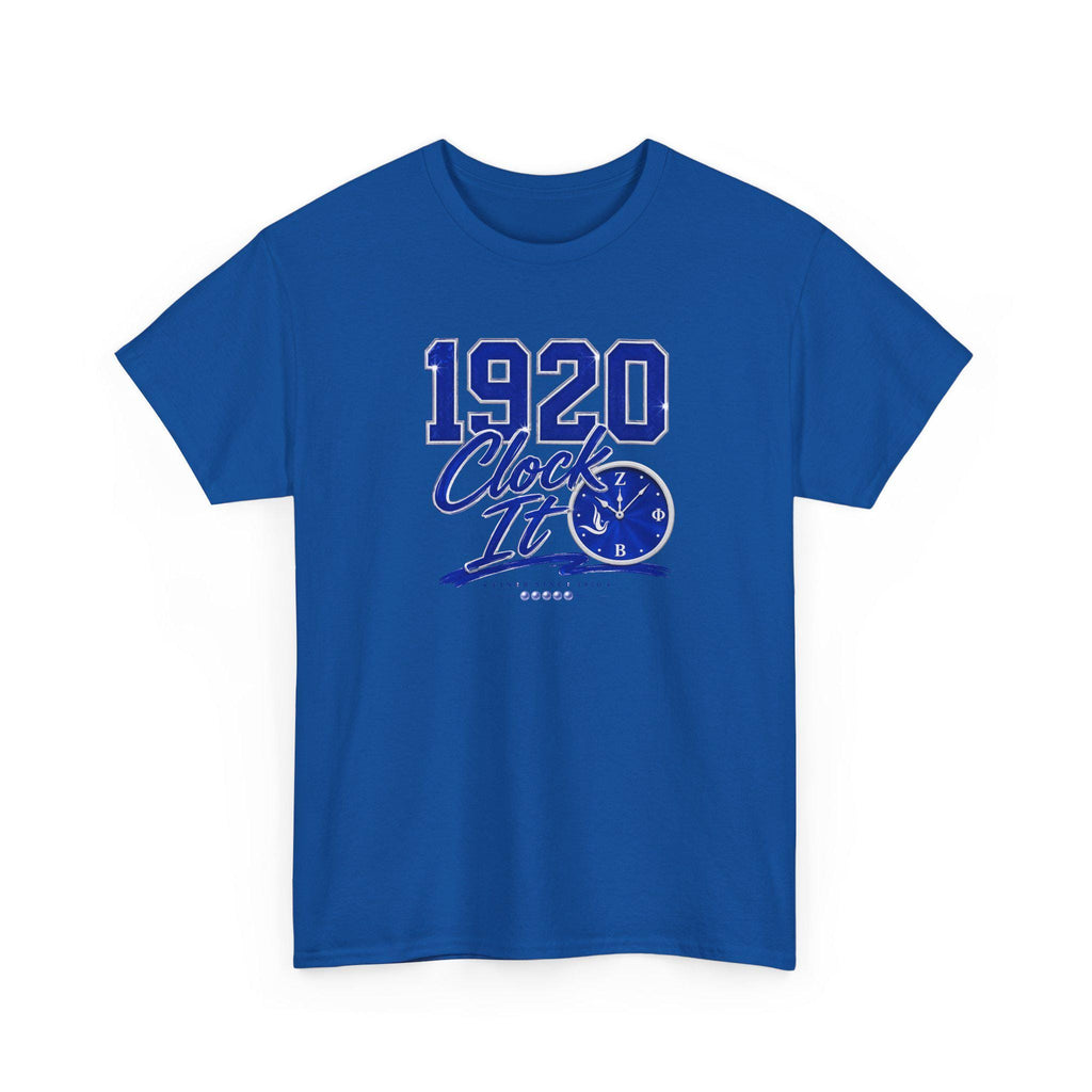 Z Phi B HBCU D9 Sorority '20 Clock It Tee Paraphernalia Crossing or Prophyte Gift