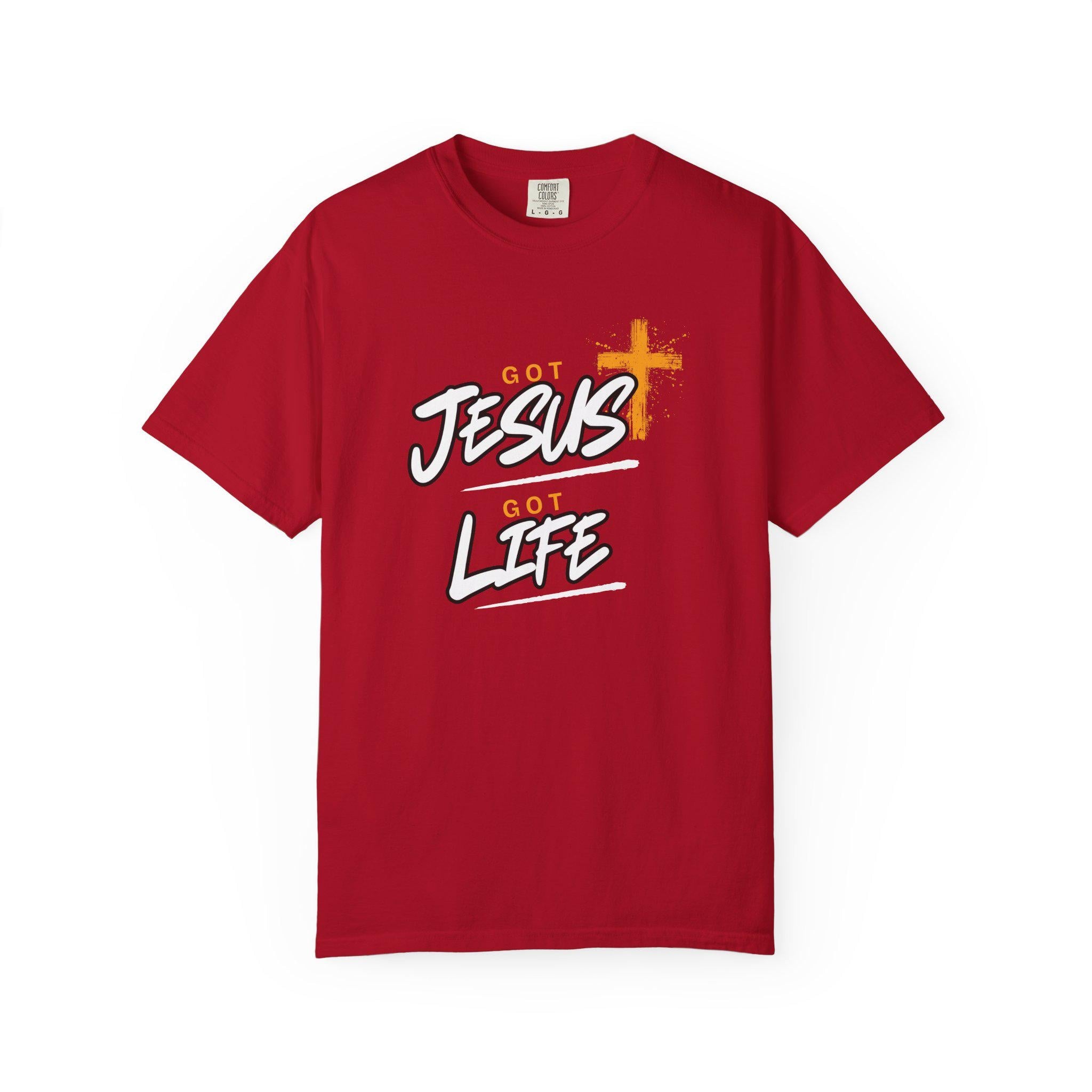 Got Jesus Got Life T-Shirt Christian Faith Tee Religious Shirt