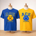 Poodles Ace Club Shirt SGRho Poodle Shirt Poodles Sorority Shirt Blue Gold Greek Life Shirt Poodles Gift