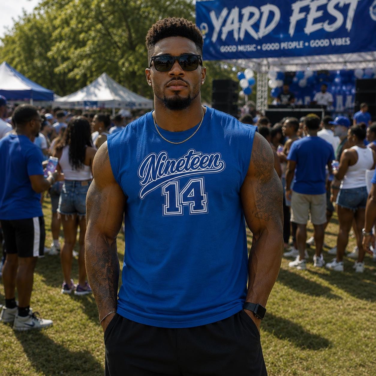 Nineteen 14 Sigma Tee | Blu Phi Fraternity Shirt