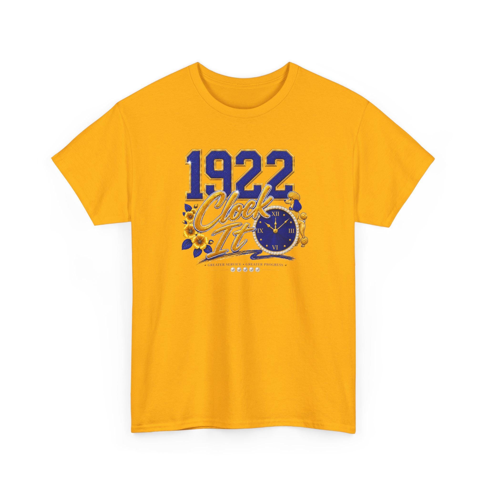 SGRho HBCU D9 Sorority '22 Clock It Tee Paraphernalia Crossing or Prophyte Gift