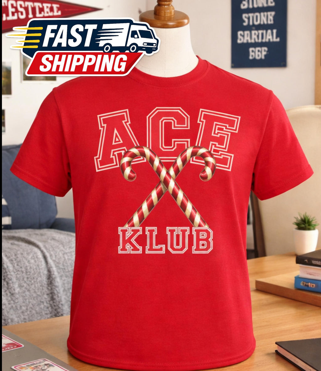 Kappa Divine 9 Shirt | ACE Klub Tee | Black Greek Fraternity Shirt | Crimson and Cream College Apparel | Pretty Boyz Gift