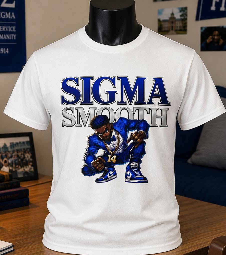 Sigma Smooth Tee Vintage Lettering