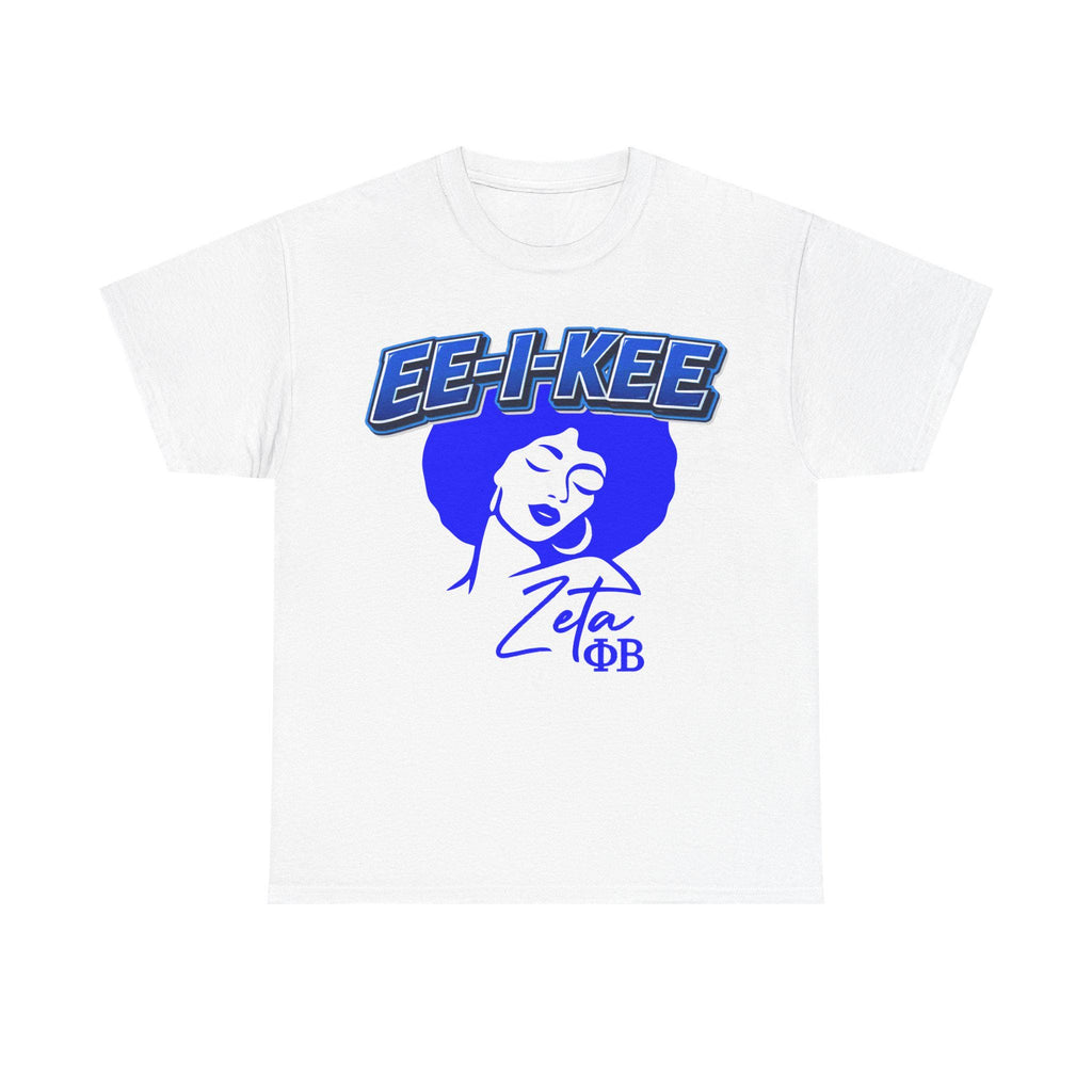 Zeta Shirt, Zeta Sorority Shirt Blue and White Greek Apparel ZPB Sorority Gift Black Greek Apparel Zeta Gift